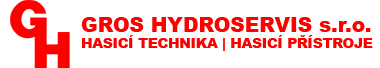 GROS HYDROSERVIS s.r.o. - Hasičské přistroje, hasičáky, hydranty, práškové, sněhové, vodní, pěnové